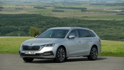 The new Skoda Octavia Combi G-TEC Design Preview