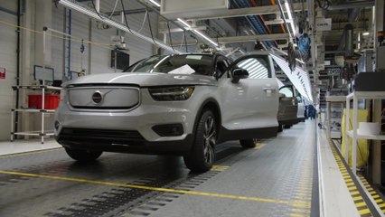Volvo XC40 Recharge P8 production in Ghen