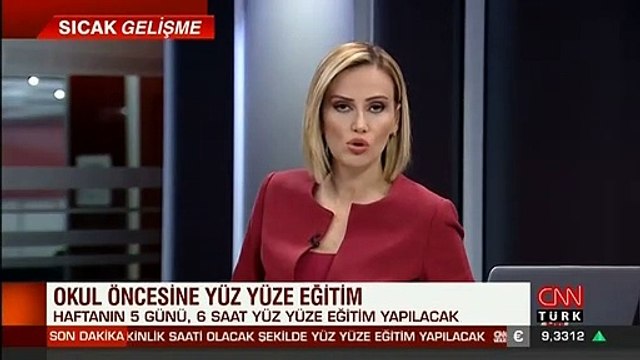 Son dakika haberi... Okul öncesi eğitimde dersler yüz yüze yapılacak! İşte detaylar | Video