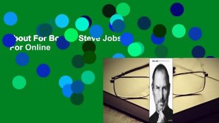 About For Books  Steve Jobs  For Online