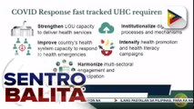 #SentroBalita | DOH: Pagproseso sa requirements ng UHC Law, bumilis sa harap ng banta ng COVID-19 pandemic