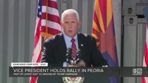 Vice President Mike Pence holds rally in Peoria