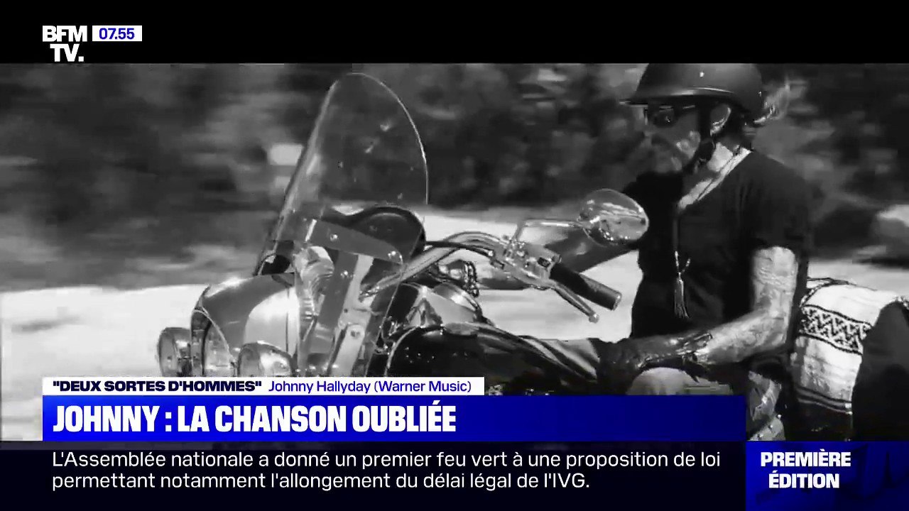 "Deux sortes d'hommes": une chanson oubliée de Johnny Hallyday sort ce vendredi
