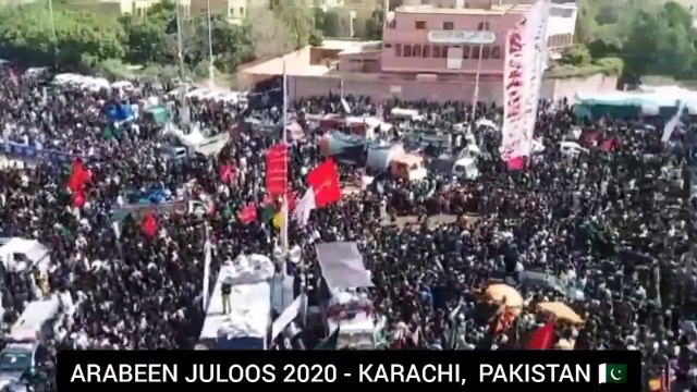 ARBAEEN 2020 JULOOS, KARACHI 2020