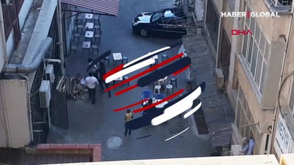 Usta ile çırak kavgasını film gibi izlediler
