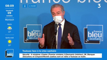 Le maire de Toulouse Jean-Luc Moudenc reçoit 4 ministres sur le thème de la sécurité