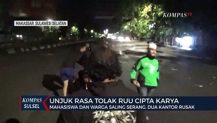 Mahasiswa Dan Warga Saling Serang, Dua Kantor Rusak