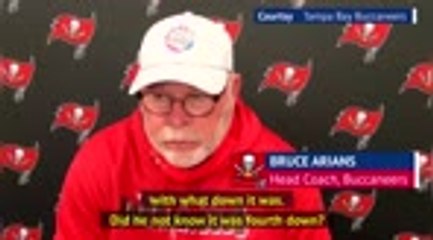 Brady insists he knew it was fourth down in Bucs loss