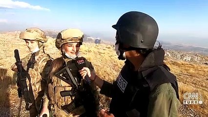 Özel Haber... Şırnak'ın Kadın jandarmaları terörle mücadele ediyor
