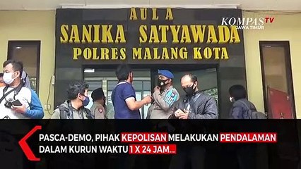 Pasca-Demo Omnibus Law Malang, 20 Pendemo Reaktif