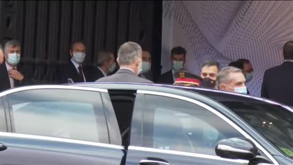 El rey y Pedro Sánchez, en una entrega de premios en Barcelona