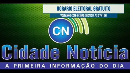 Acompanhe o programa Cidade Notícia desta sexta-feira (09) pela Líder FM de Sousa-PB