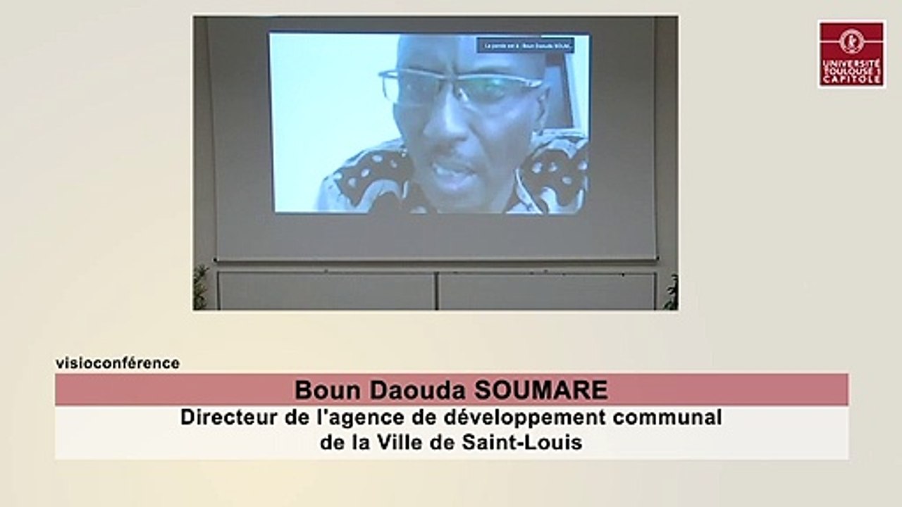 "L'investissement et les enjeux du développement durable à Saint-Louis (échelon local)", Boun Daouda SOUMARE, Directeur de l'agence de développement communal de la Ville de Saint-Louis_IFR_02-10-20_Workshop_UTLIB_6_SOUMARE