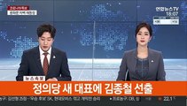[속보] 정의당 새 대표에 김종철 선출