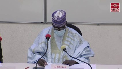 "La problématique de l'accès à l'eau potable et de l'assainissement à N'Djaména", Oumar BOUKAR, Maire de N'Djaména_IFR_02-10-20_Workshop_UTLIB_2_O_BOUKAR