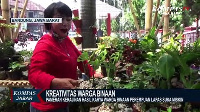 Kerajinan Tangan Warga Binaan Lapas Dipamerkan