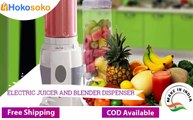 How to Use Electric Juicer and Blender | Portable Juicer Blender | HOKOSOKO