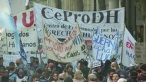 Miles de argentinos apoyan la ocupación de terreno en Guernica