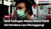 Komentar Adian Napitupulu Soal Tudingan Massa Demo Tolak UU Omnibus Law Ditunggangi