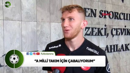 Burak Kapacak: "Bursaspor'a ne kadar katkı verirsem o kadar iyi"