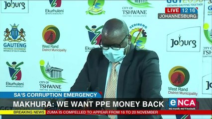Gauteng Health MEC Bandile Masuku fired