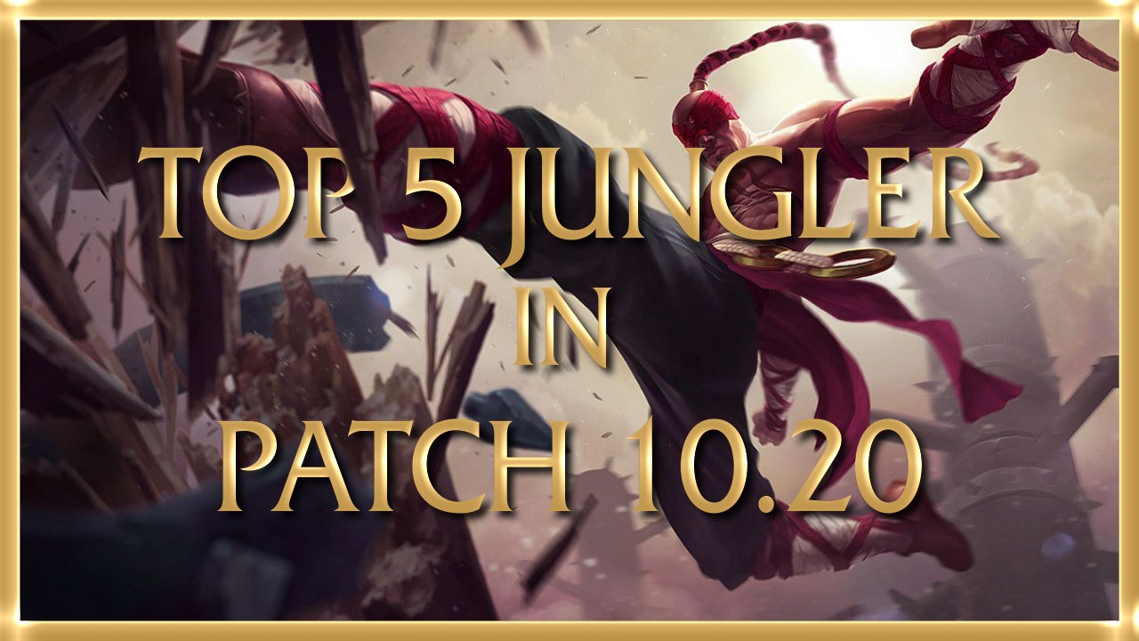 Top 5 Jungler in LoL Patch 10.20