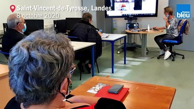 Atelier WhatsApp : des formations au numérique pour les personnes âgées à Saint-Vincent-de-Tyrosse