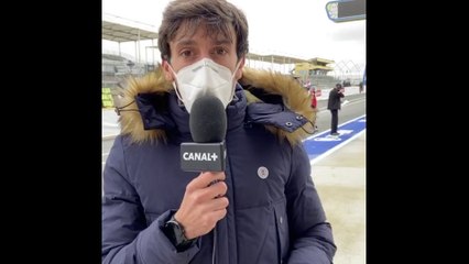 Visite guidée de la pit lane avec Louis Rossi