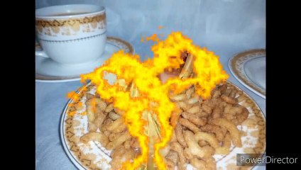 Crispy Macaroni Recipe-Crunchy Macaroni recipe -toasted pasta - Pasta Crackers Recipe