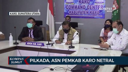 ASN Pemkab Karo Pastikan Netral Dalam Pilkada