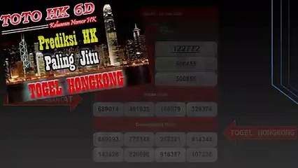 Agen Togel Hongkong Terpercaya