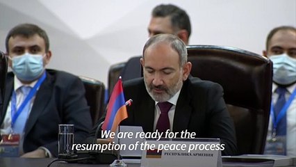 Armenia PM 'ready' to resume peace process with Baku
