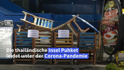 Phukets Strände sind verwaist