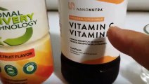 My detailed review of four different liposomal vitamin C liquids, including Aurora vitamin C, live on vitamin C, core brand liposomal vitamin C and one more