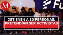 Detienen en Guerrero a 30 falsos activistas; se dedicaban a tomar casetas de peaje