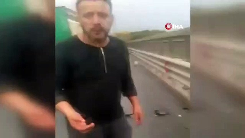 İstanbul'da feci ölüm! Boğazına bariyer saplandı, kafası koptu! -  Dailymotion Video