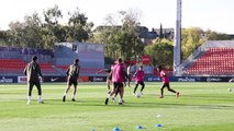 El Atlético de Madrid entrena en la Ciudad Deportiva Wanda
