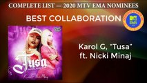 2020 MTV EMA Nominations - Complete List , Lady Gaga, BTS, Justin Bieber Leads