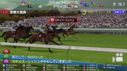 2020 GⅡ京都大賞典 レースシュミレーション