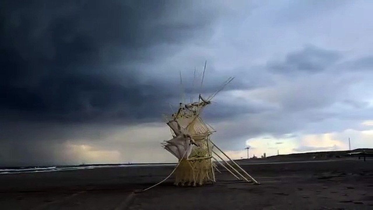 Le travail d'un artiste