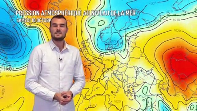 Bulletin météo pour le lundi 12 octobre 2020