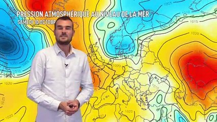 Bulletin météo pour le lundi 12 octobre 2020