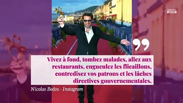 Nicolas Bedos : son texte anti-mesures effraie l'entourage d'Emmanuel Macron