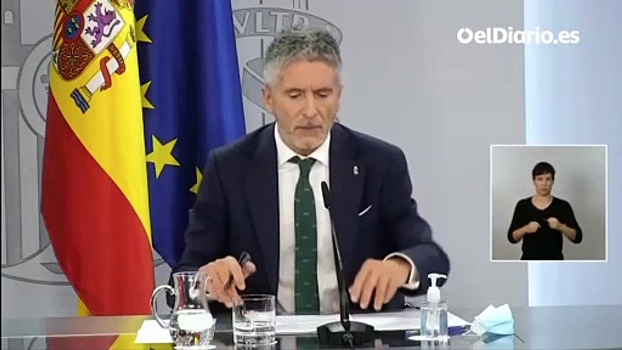 Marlaska: "Se ha puesto en marcha un dispositivo de más de 7.000 policías nacionales y guardias civiles"