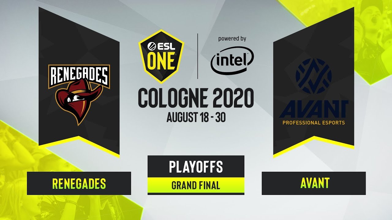 CSGO - Renegades vs. AVANT [Dust2] Map 1 - ESL One Cologne 2020 - Grand final - OCE