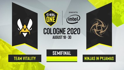 CSGO - Team Vitality vs. Ninjas in Pyjamas [Dust2] Map 2 - ESL One Cologne 2020 - Semifinal - EU