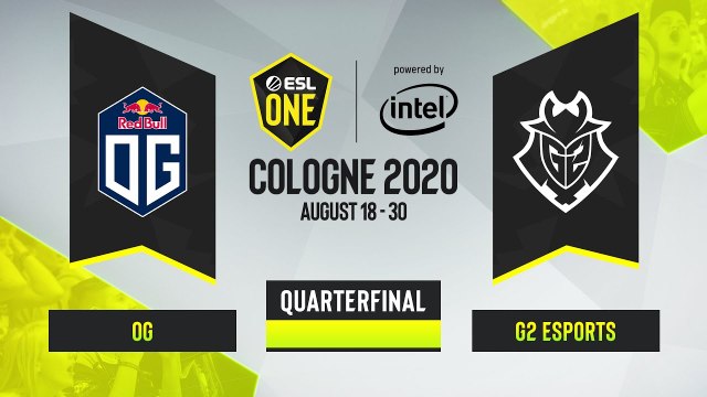 CSGO - G2 Esports vs. OG [Dust2] Map 3 - ESL One Cologne 2020 - Quarterfinal - EU