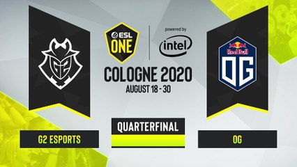 CSGO - G2 Esports vs. OG [Train] Map 2 - ESL One Cologne 2020 - Quarterfinal - EU