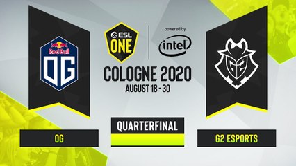 CSGO - G2 Esports vs. OG [Nuke] Map 1 - ESL One Cologne 2020 - Quarterfinal - EU