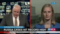 Russia's coronavirus cases at record high